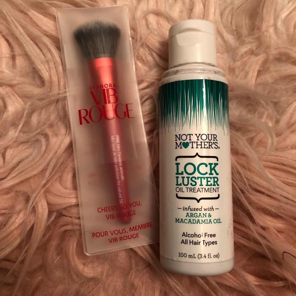 Sephora Brush and Hair Oil